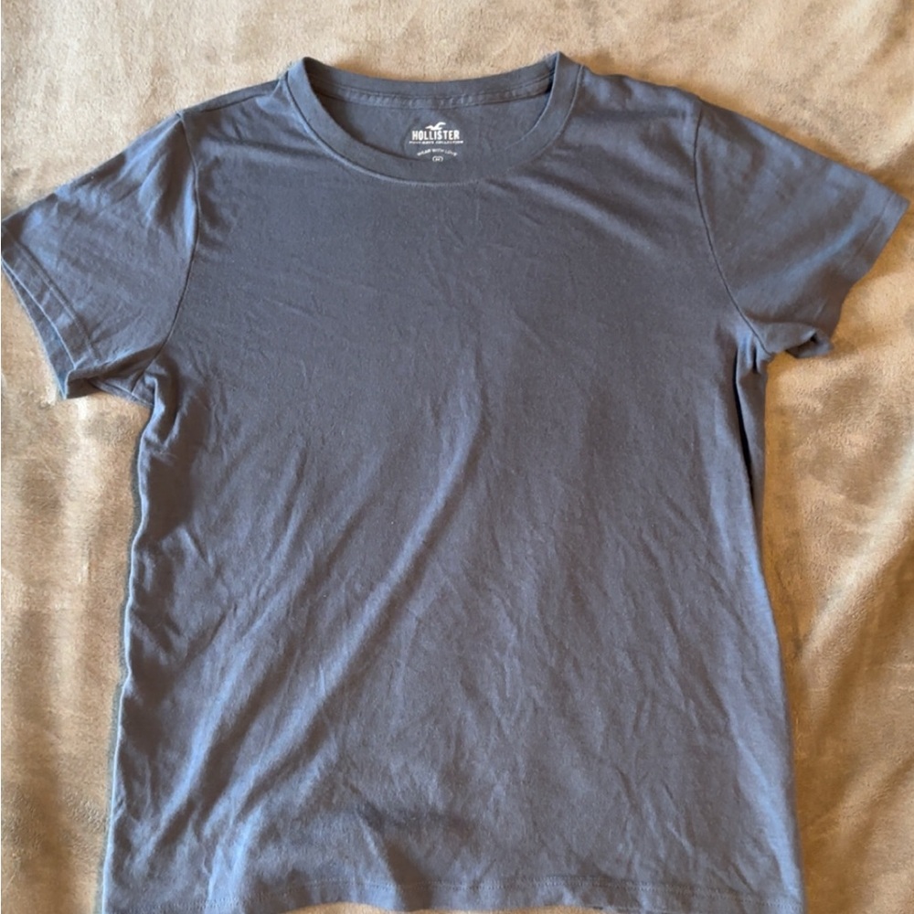 Hollister Blue Baby Tee Must Have Collection